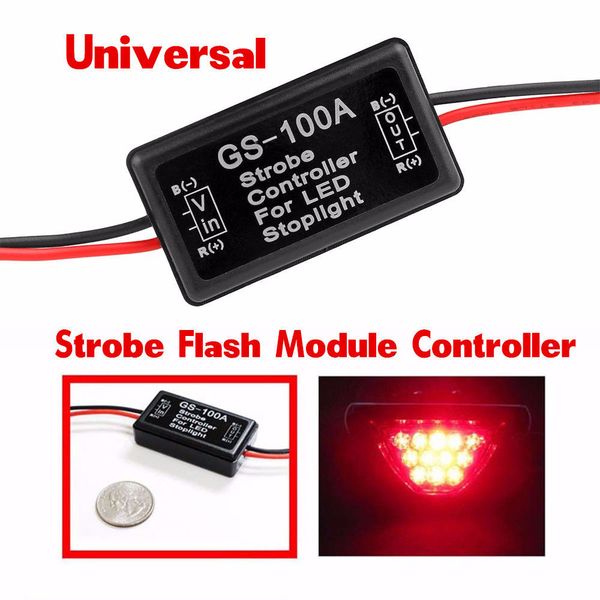 100pcs/lot universal 12v gs-100a led brake slight strobe flash module controller box for car
100pcs/lot universal 12v gs-100a led brake slight strobe flash module controller box for car