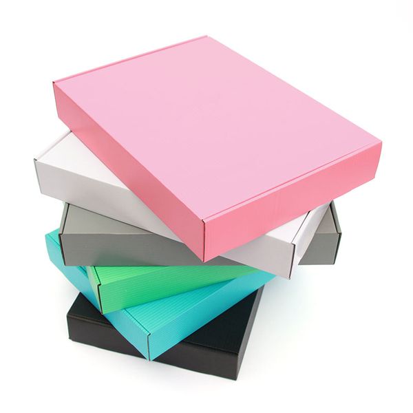 gift wrap 5pcs/10pcs/kraft box wholesale color package small blank 3-layer corrugated can be customized size and printed logo
gift wrap 5pcs/10pcs/kraft box wholesale color package small blank 3-layer corrugated can be customized size and printed logo