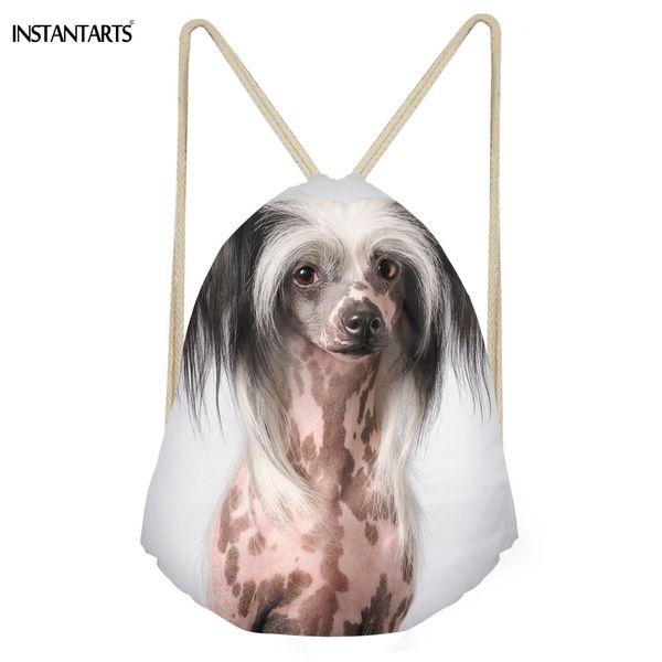 instantarts lovely 3d printing chinese crested dog print woman drawstring bags multifunction softback backpacks girl beach bags
instantarts lovely 3d printing chinese crested dog print woman drawstring bags multifunction softback backpacks girl beach bags