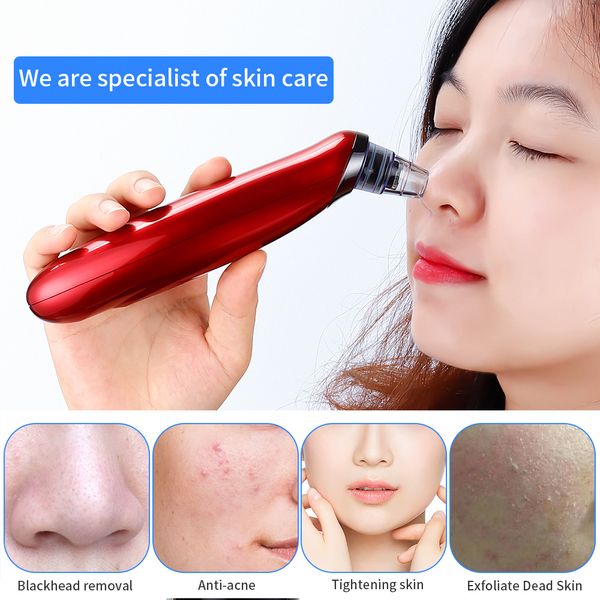 multifunction electric blackhead remover cleaner vacuum suction tool facial skin pore cleaner acne comedo removal with 5 heads
multifunction electric blackhead remover cleaner vacuum suction tool facial skin pore cleaner acne comedo removal with 5 heads