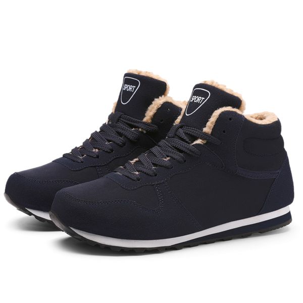 2019 winter fur ankle snow boots men fashion warm men boots comfortable lace up work sefety shoes plus size footwear hx-167, Black
2019 winter fur ankle snow boots men fashion warm men boots comfortable lace up work sefety shoes plus size footwear hx-167, Black
