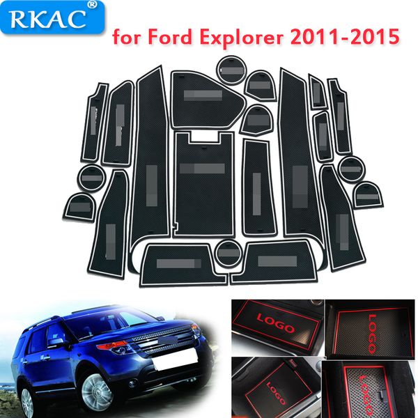 rubber gate slot pad for explorer 2011-2015 accessories, car mat interior door pad/cup holders car styling anti-dirty
rubber gate slot pad for explorer 2011-2015 accessories, car mat interior door pad/cup holders car styling anti-dirty