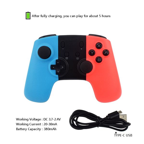 Коммутатор игрового контроллера Nintendo NS хост-контроллер Switch Pro Bluetooth беспроводной
Коммутатор игрового контроллера Nintendo NS хост-контроллер Switch Pro Bluetooth беспроводной
