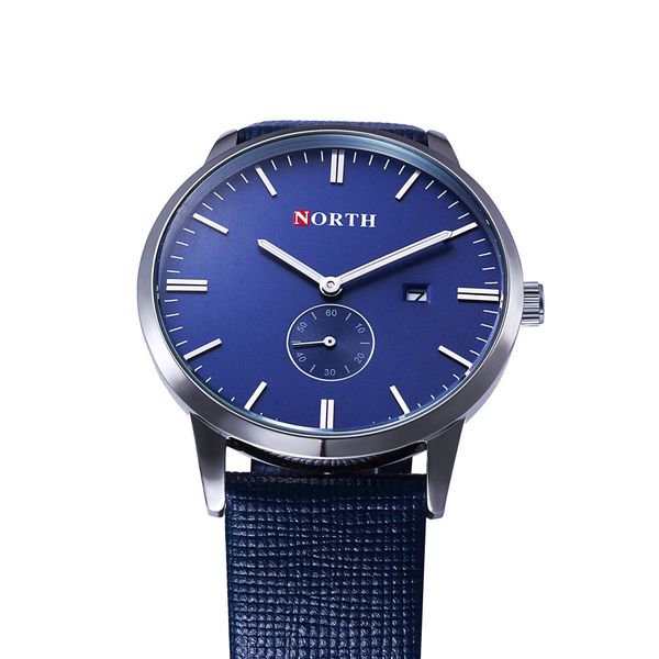 2019 north stainless steel calendar leather men's business quartz wrist watch support drop shipping, Slivery;brown
2019 north stainless steel calendar leather men's business quartz wrist watch support drop shipping, Slivery;brown