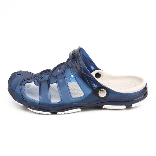 two wearing sandals summer thick bottom increased hole lazy beach shoes large size, Black
two wearing sandals summer thick bottom increased hole lazy beach shoes large size, Black