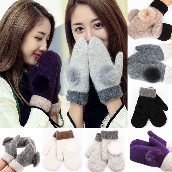 valink 2017 new fashion women winter thick soft warm knitted gloves cute warmer girls female gloves mittens high quality, Blue;gray
valink 2017 new fashion women winter thick soft warm knitted gloves cute warmer girls female gloves mittens high quality, Blue;gray