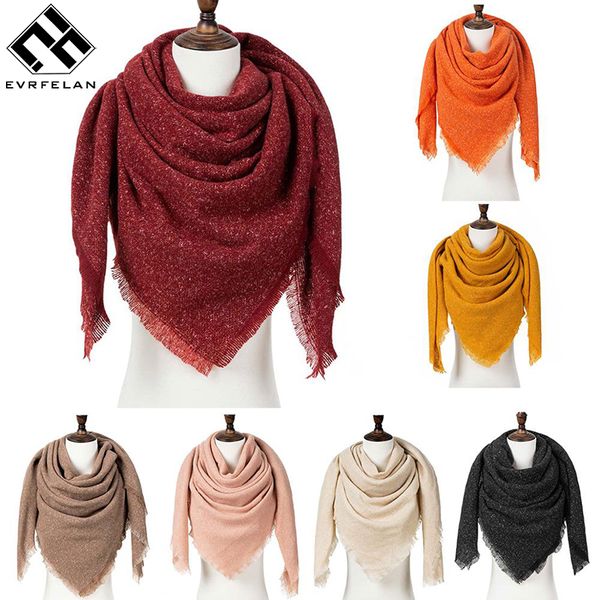 evrfelan women winter scarf triangle shaped scarves classic scarf&shawl for women winter neck accessories, Blue;gray
evrfelan women winter scarf triangle shaped scarves classic scarf&shawl for women winter neck accessories, Blue;gray