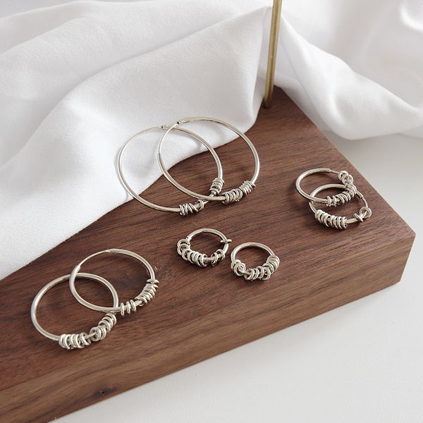 korean style s925 sterling silver minimalist round personality big small circle hoop earrings women girl lady gift jewelry, Golden;silver
korean style s925 sterling silver minimalist round personality big small circle hoop earrings women girl lady gift jewelry, Golden;silver