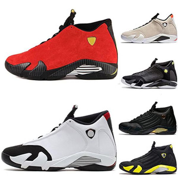 Newest 14s 14 Mens Basketball Shoes Desert Sand Last Shot Thunder Red Suede Oxidized Candy men designer Sports Sneakers trainers Size 7-13
Newest 14s 14 Mens Basketball Shoes Desert Sand Last Shot Thunder Red Suede Oxidized Candy men designer Sports Sneakers trainers Size 7-13