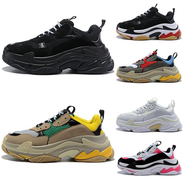 fashion designer luxury paris new casual shoes 17fw triple s dad for men women beige green sports sneakers tennis increasing size35-46, Black
fashion designer luxury paris new casual shoes 17fw triple s dad for men women beige green sports sneakers tennis increasing size35-46, Black