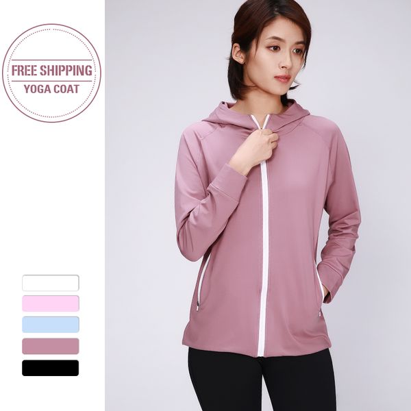 hooded women running jacket thumb hole yoga jacket zipper fitness clothing sport gym sportswear sweatshirt new 2020, Black;red
hooded women running jacket thumb hole yoga jacket zipper fitness clothing sport gym sportswear sweatshirt new 2020, Black;red