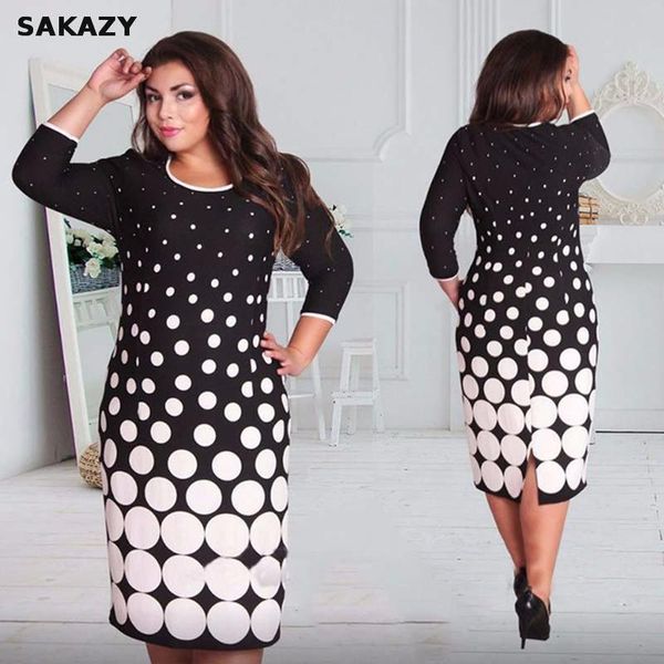 big size fashionable women dresses new 2019 plus size women clothing 6xl autumn dress casual o-neck plaid office bodycon dress, Black;gray
big size fashionable women dresses new 2019 plus size women clothing 6xl autumn dress casual o-neck plaid office bodycon dress, Black;gray