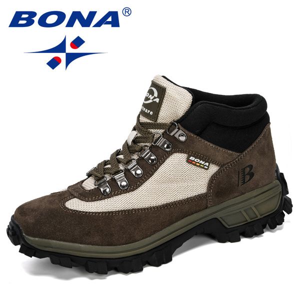 bona 2020 new designers men hiking shoes autumn winter leather boots high trekking hunting shoes man trainers rubber trendy
bona 2020 new designers men hiking shoes autumn winter leather boots high trekking hunting shoes man trainers rubber trendy