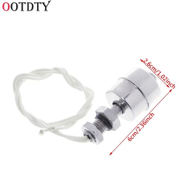 ootdty stainless steel vertical liquid water level sensor internal float switch 45mm line 35cm 10w
ootdty stainless steel vertical liquid water level sensor internal float switch 45mm line 35cm 10w