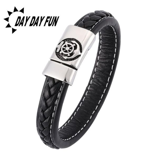 men's titanium steel magnetic buckle microfiber leather bracelet&bangles e0348, White
men's titanium steel magnetic buckle microfiber leather bracelet&bangles e0348, White