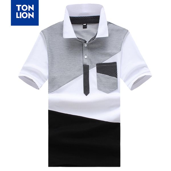 tonlion men's clothes summer man shirt short sleeve breathable t shirts mens with collar tees 2020 new, White;black
tonlion men's clothes summer man shirt short sleeve breathable t shirts mens with collar tees 2020 new, White;black
