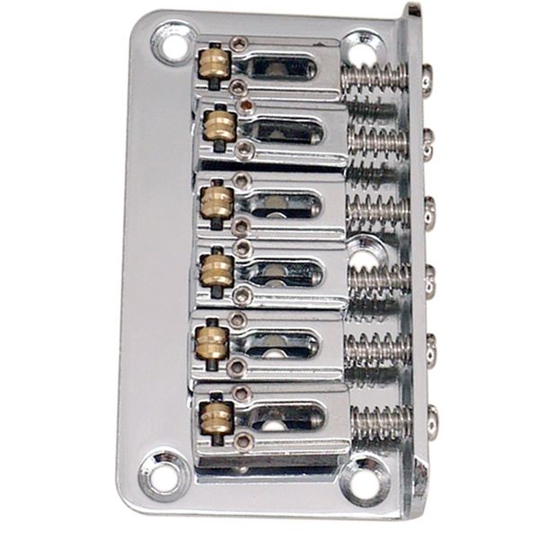 hardtail guitar bridge body through for 6 string electric parts