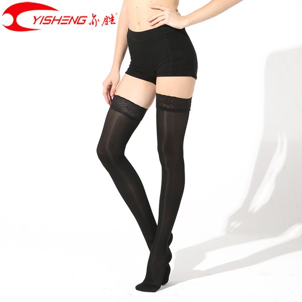 yisheng compression stockings varicose veins women summer lace stocking long socks 15-20mmhg, Black;white
yisheng compression stockings varicose veins women summer lace stocking long socks 15-20mmhg, Black;white