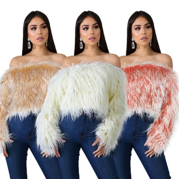 4 size 2020 luxury long sleeve fashion designer pullover casual work women fur vintage brand outwear faux fur, Black
4 size 2020 luxury long sleeve fashion designer pullover casual work women fur vintage brand outwear faux fur, Black