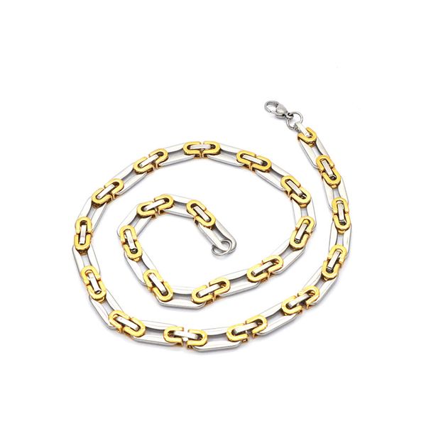 ale necklace for men flat byzantine link silver gold chain stainless steel wholesale vintage jewelry n051718
ale necklace for men flat byzantine link silver gold chain stainless steel wholesale vintage jewelry n051718