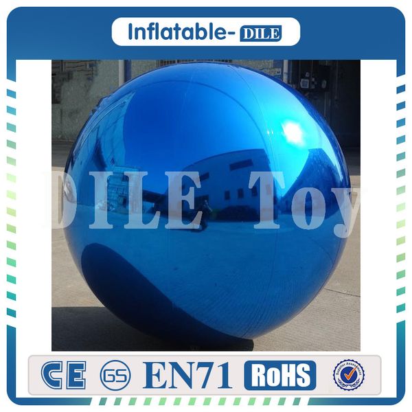 High Brightness Shine Sphere Inflatable Mirror Ball Dia 1m Home Garden Ornament Decoration