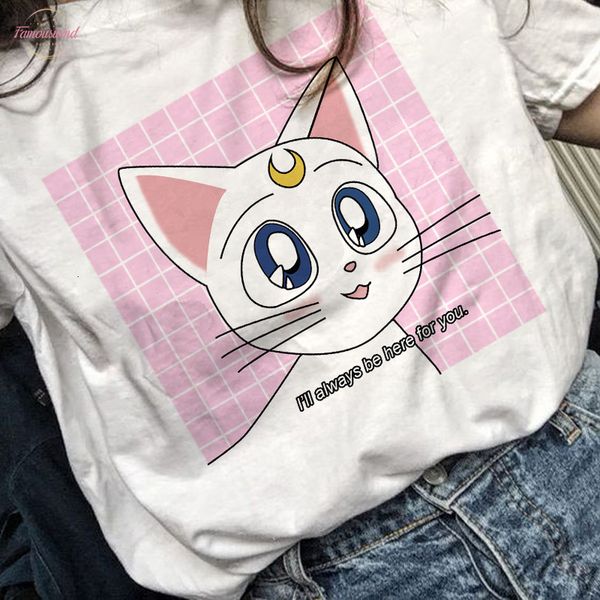 sailor moon аниме тенниски верхней тройник рубашка 90s женщины тенниска женщина рокового корейский стиль ulzzang тенниска графического гранж, White
sailor moon аниме тенниски верхней тройник рубашка 90s женщины тенниска женщина рокового корейский стиль ulzzang тенниска графического гранж, White