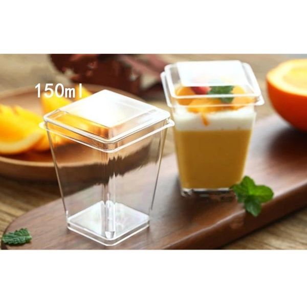 25pcs 150мл большой муссы кубок десерт с крышкой clear пудинг кубок партии принадлежности свадьбы одноразовой пластиковой посуды
25pcs 150мл большой муссы кубок десерт с крышкой clear пудинг кубок партии принадлежности свадьбы одноразовой пластиковой посуды