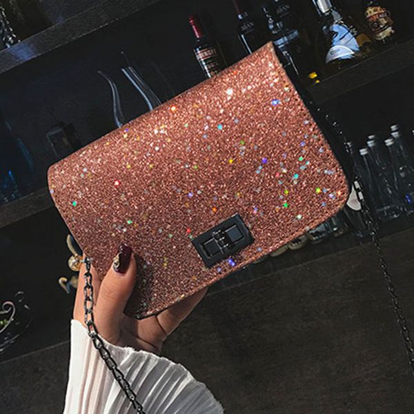 1 pcs women shoulder crossbody bag sequin chain fashion for mobile phone party nin668
1 pcs women shoulder crossbody bag sequin chain fashion for mobile phone party nin668