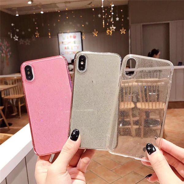 прозрачный блестящий блеск чехол для iphone 11 pro max soft tpu anti-падения телефона крышка для iphone xs xr 8 7 plus
прозрачный блестящий блеск чехол для iphone 11 pro max soft tpu anti-падения телефона крышка для iphone xs xr 8 7 plus