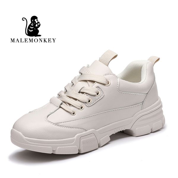 2019 new autumn women casual shoes fashion comfortable beige sneakers lady thick bottom genuine leather lace-up flats shoes, Black
2019 new autumn women casual shoes fashion comfortable beige sneakers lady thick bottom genuine leather lace-up flats shoes, Black