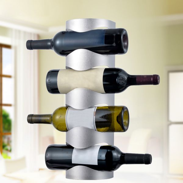 4 bottles stand rack hanging type stainless steel wall wine rack display shelf holders bar display stand storage organizer
4 bottles stand rack hanging type stainless steel wall wine rack display shelf holders bar display stand storage organizer