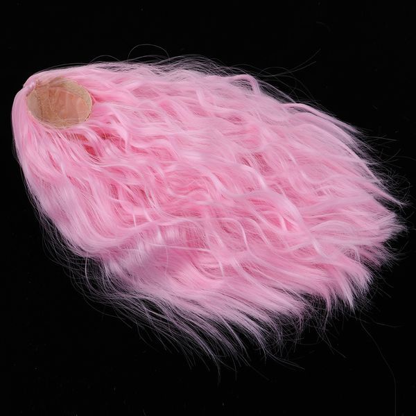 diy handmade curly doll wig hair for 1/4 bjd dolls wigs high temperature wig diy making dolls accessories (pink
diy handmade curly doll wig hair for 1/4 bjd dolls wigs high temperature wig diy making dolls accessories (pink