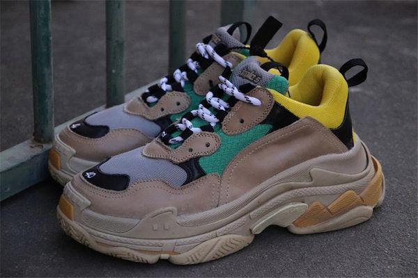 Новое поступление 8V9Balenciaga Triple S Speed Trainer Бежево-зеленый желтый папа кроссовки Аутентичные качество кроссовки ограниченный выпуск
Новое поступление 8V9Balenciaga Triple S Speed Trainer Бежево-зеленый желтый папа кроссовки Аутентичные качество кроссовки ограниченный выпуск