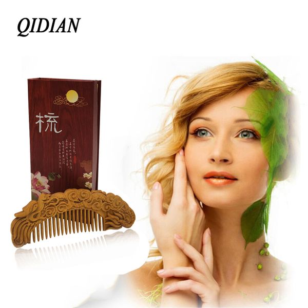 qidian exquisite multi style thuja hair wood comb natural carving anti-static wood hair comb set pair- vintage china artwo, Golden;white
qidian exquisite multi style thuja hair wood comb natural carving anti-static wood hair comb set pair- vintage china artwo, Golden;white