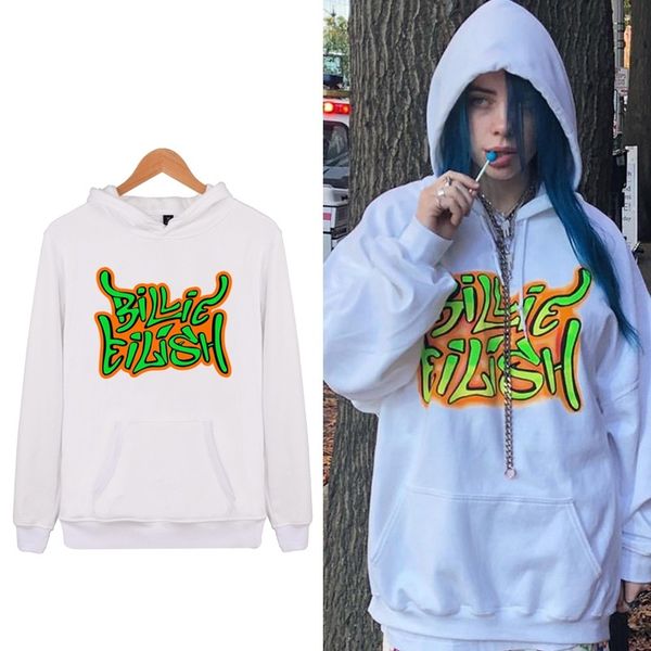 2019 new women/man billie eilish hoodies solid color long sleeve sweatshirts popular casual loose printed pullovers autumn, Black
2019 new women/man billie eilish hoodies solid color long sleeve sweatshirts popular casual loose printed pullovers autumn, Black