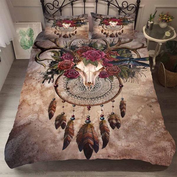 wensd animal king size quilt sets 2/3pcs/set bohemia brown-grey background color bedding set dreamcatcher beddings 
wensd animal king size quilt sets 2/3pcs/set bohemia brown-grey background color bedding set dreamcatcher beddings