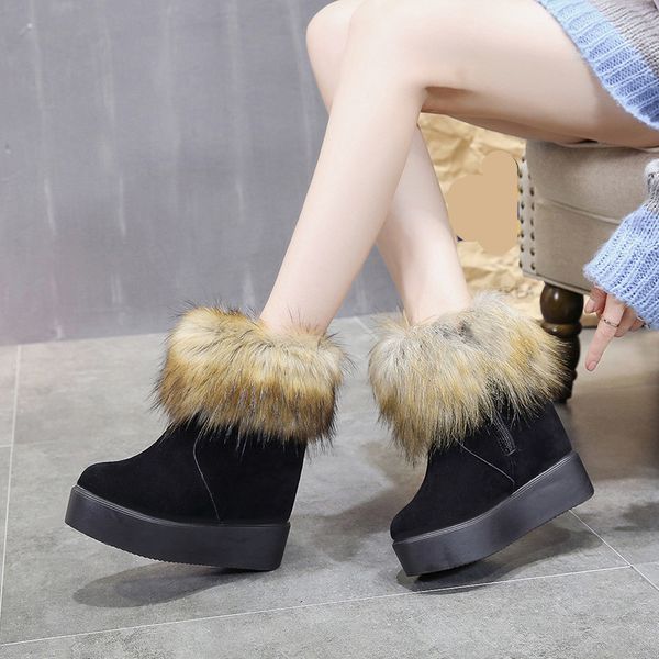 round toe lady boots australia boots-women winter shoes for women lace up plush booties woman 2019 low heel ladies snow 2020, Black
round toe lady boots australia boots-women winter shoes for women lace up plush booties woman 2019 low heel ladies snow 2020, Black