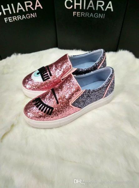 chiara Ferragni Glitter Pop Dog Slip-On Sneaker glitter female sneakers flats loafers women flat shoes in silver gold blue rose yellow
chiara Ferragni Glitter Pop Dog Slip-On Sneaker glitter female sneakers flats loafers women flat shoes in silver gold blue rose yellow