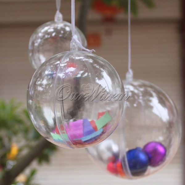 10pcs 60mm transparent acrylic ball tree party wedding decoration baubles candy gift box
10pcs 60mm transparent acrylic ball tree party wedding decoration baubles candy gift box