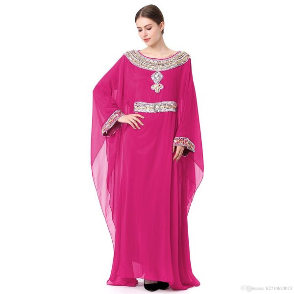 women embroidery long sleeve muslim abaya dress gown dubai moroccan kaftan caftan islamic abaya clothing turkish arabic dress, Black;gray
women embroidery long sleeve muslim abaya dress gown dubai moroccan kaftan caftan islamic abaya clothing turkish arabic dress, Black;gray