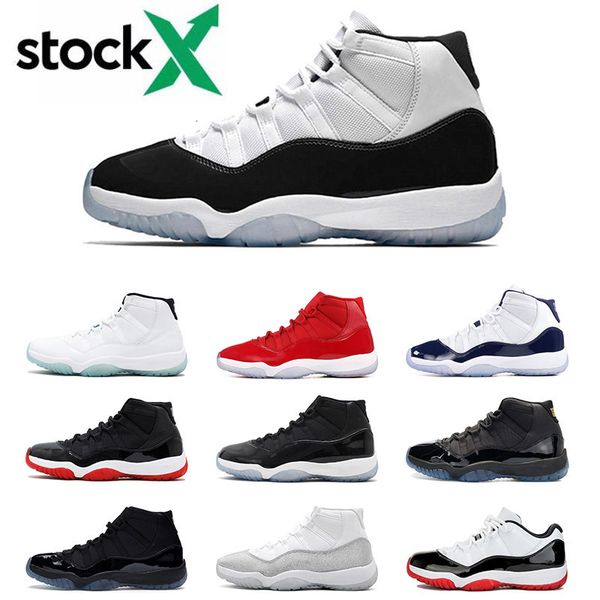 11 concord high 45 new jumpman 11s xi men women basketball shoes bred space jam gamma blue cap and gown designer trainers, Black
11 concord high 45 new jumpman 11s xi men women basketball shoes bred space jam gamma blue cap and gown designer trainers, Black