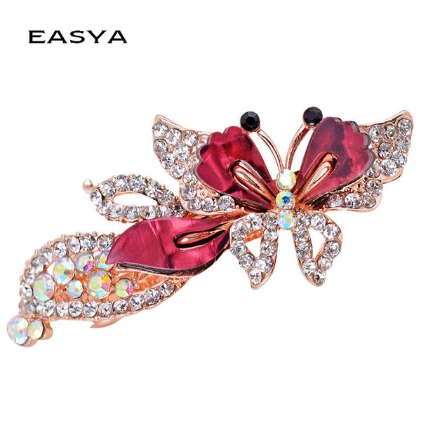 easya fashion elegant rhinestone butterfly hair jewelry crystal women barrette butterfly h multi-color hair clip chg-012, Golden;white
easya fashion elegant rhinestone butterfly hair jewelry crystal women barrette butterfly h multi-color hair clip chg-012, Golden;white