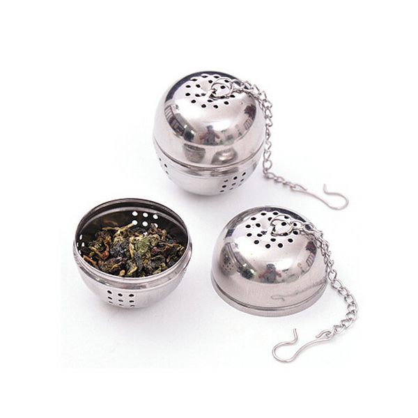new essential stainless steel ball tea infuser mesh filter strainer w/hook loose tea leaf spice home kitchen accessories
new essential stainless steel ball tea infuser mesh filter strainer w/hook loose tea leaf spice home kitchen accessories