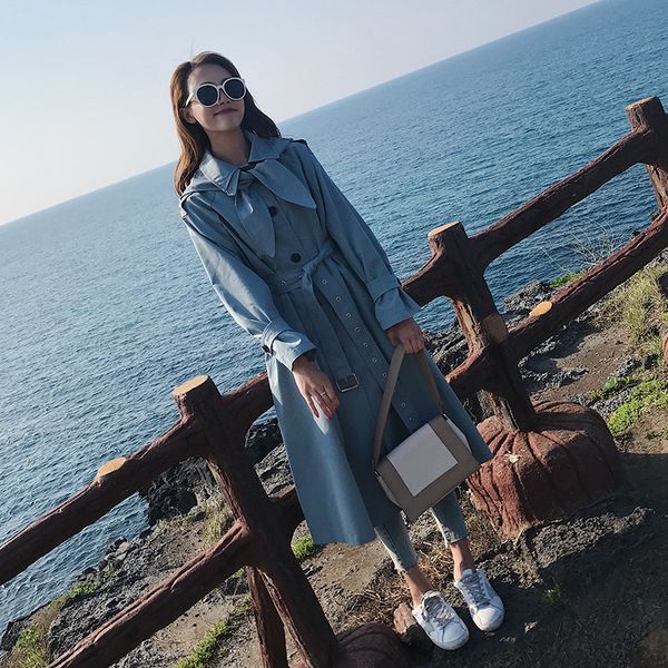 mid-length trench coat jacket spring and autumn new style korean-style a- line expandable type deconstructable hooded, Tan;black
mid-length trench coat jacket spring and autumn new style korean-style a- line expandable type deconstructable hooded, Tan;black