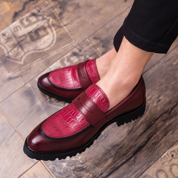 2019 retro elegant formal business brand men shoes italian style oxfords red/black comfortable men loafers dropshipping
2019 retro elegant formal business brand men shoes italian style oxfords red/black comfortable men loafers dropshipping