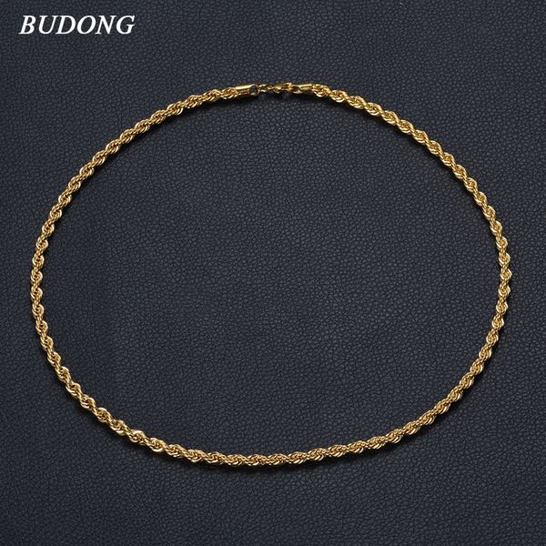 budong women men's necklace chain stainless steel gold color wholesale necklace for men jewelry punk trendy gift xubn17, Silver
budong women men's necklace chain stainless steel gold color wholesale necklace for men jewelry punk trendy gift xubn17, Silver