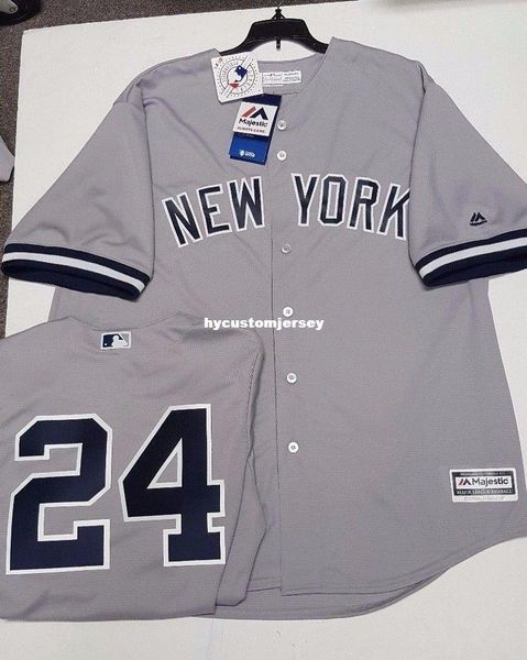 gary sanchez #24 mens grey cool base jersey majestic stitched baseball jerseys, Black;blue 
gary sanchez #24 mens grey cool base jersey majestic stitched baseball jerseys, Black;blue