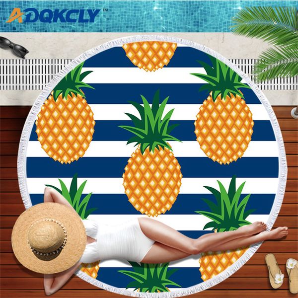 adqkcly simple large round beach towel pineapple image microfiber printed bath towel toalla 150cm tassel picnic blanket yoga mat
adqkcly simple large round beach towel pineapple image microfiber printed bath towel toalla 150cm tassel picnic blanket yoga mat