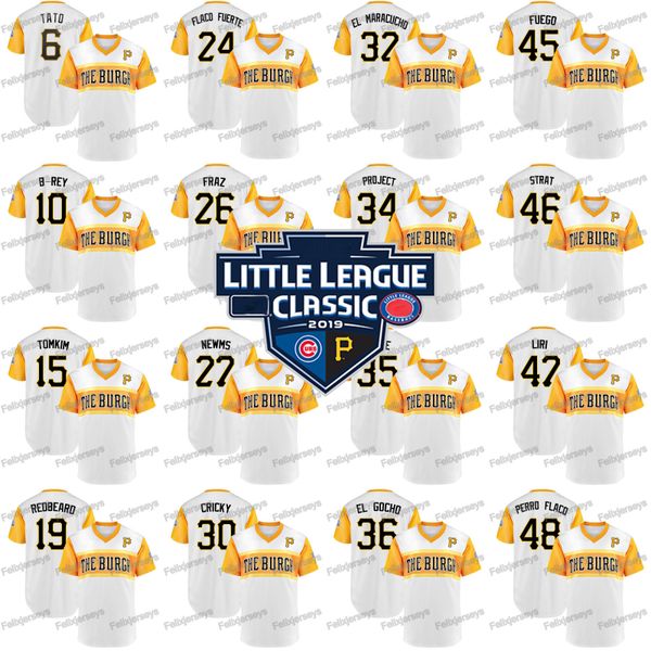 The Burgh 2019 Little League Classic 6 Starling Marte Chris Archer Pirates Adam Frazier Chris Stratton Michael Feliz Jose Osuna Jersey
The Burgh 2019 Little League Classic 6 Starling Marte Chris Archer Pirates Adam Frazier Chris Stratton Michael Feliz Jose Osuna Jersey