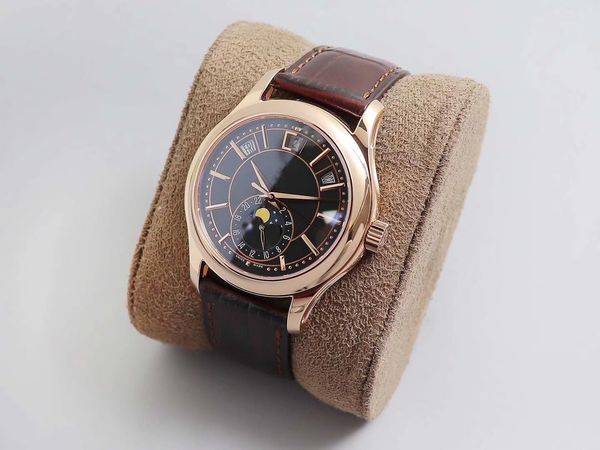 new the caliber 324s qalu 24h/206 automatic chaining movement was equipped with the caliber 5205g-013 40mm monthly calendar, Slivery;brown
new the caliber 324s qalu 24h/206 automatic chaining movement was equipped with the caliber 5205g-013 40mm monthly calendar, Slivery;brown